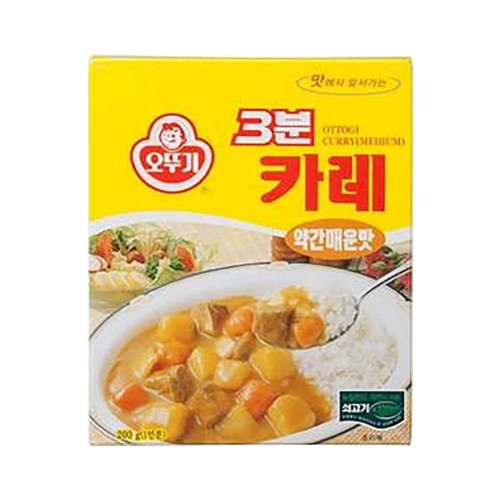 Ottogi 3Minutes Curry(Med/Hot) 190g